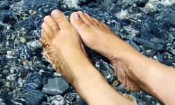 Schwimmen bei Rockabilly Musik